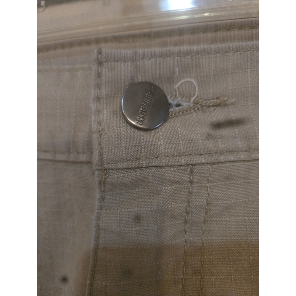 Carhartt Force Relaxed Fit Ripstop Cargo Work Shorts Mens 40 Khaki BS3543-M - Picture 2 of 7